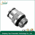 male straight MPC6mm-1/4" metal pneumatic fittings